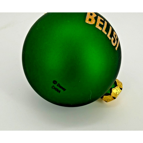 Disney Lion King Timon & Pumbaa “Jungle Bells” Green Christmas Ornament 2000 - Picture 7 of 11